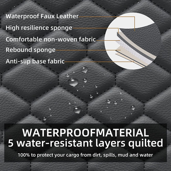 Elantrip vehicle seat cover — Leather waterproof design for universal fit