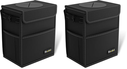 K KNODEL trash can — waterproof and leak-proof with lid and hanging design
