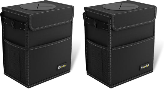K KNODEL trash can — waterproof and leak-proof with lid and hanging design