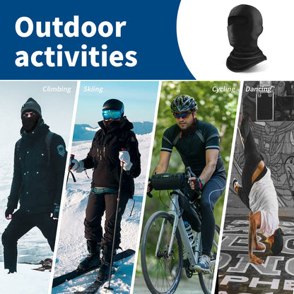 YESLIFE balaclava ski mask - versatile face mask for summer and winter use