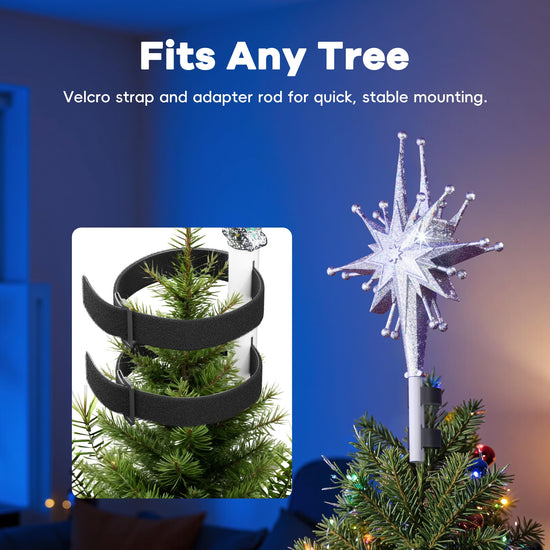 Tree topper — festive design for holiday decor