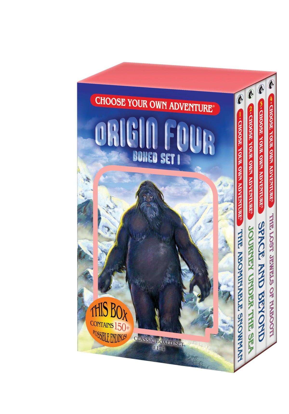ABIS_BOOK — Choose your own adventure 4-book boxed set origin four