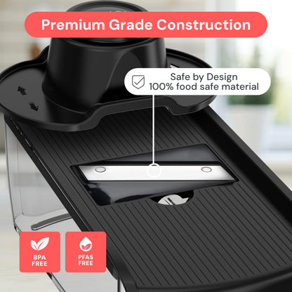 Fullstar food slicer — versatile kitchen gadget with safety glove and multiple functions