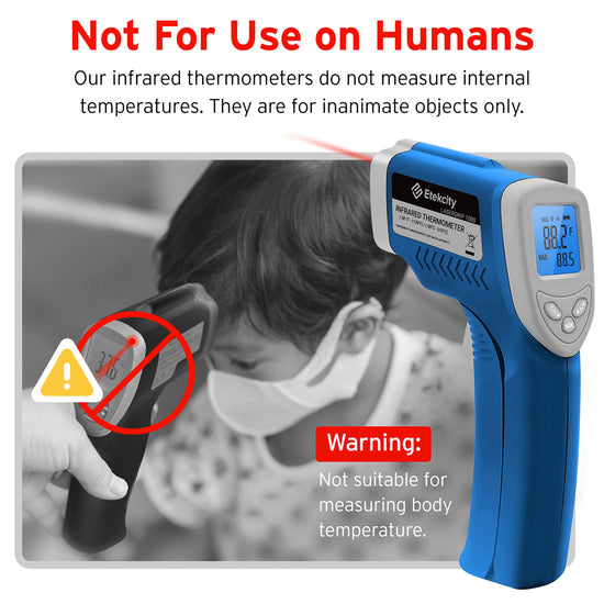 Etekcity infrared thermometer – measures temperatures from -58°F to 1130°F for various uses