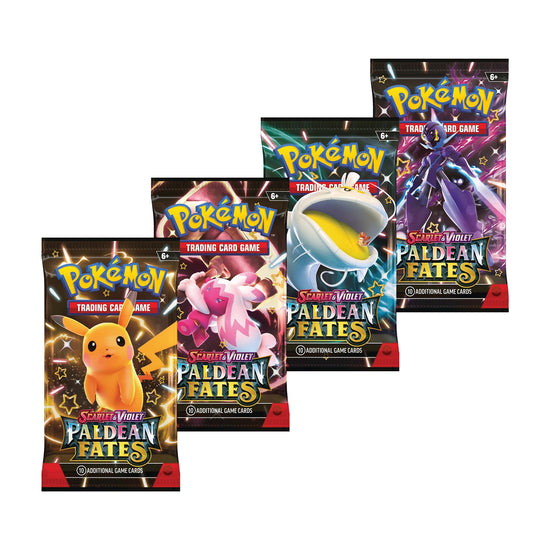 Pokemon TCG — Scarlet and violet paldean fates booster bundle