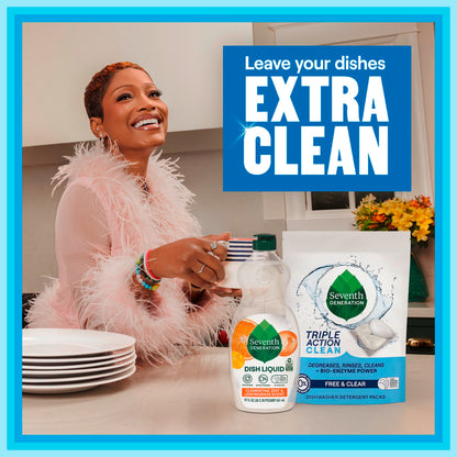 Cleaning agent — Seventh Generation liquid dish soap
