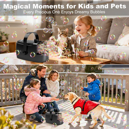 Bubble maker — Durable automatic blower with over 10000 bubbles per minute