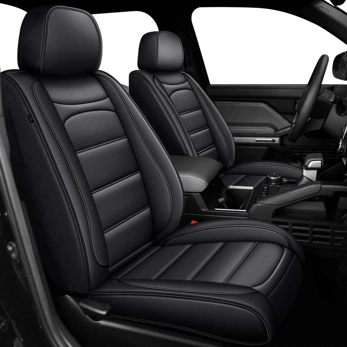 AOMSAZTO Ford Ranger seat covers — custom fit waterproof leather protector