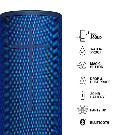 Ultimate Ears EPICBOOM — portable wireless speaker with immersive 360-degree sound