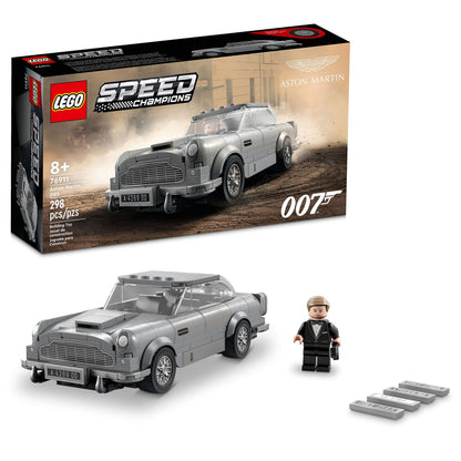 Lego Speed Champions 007 Aston Martin DB5 building toy set featuring James Bond