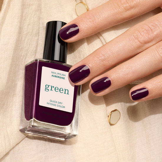 Manucurist Green nail polish — 9-free, plant-based and vegan formula