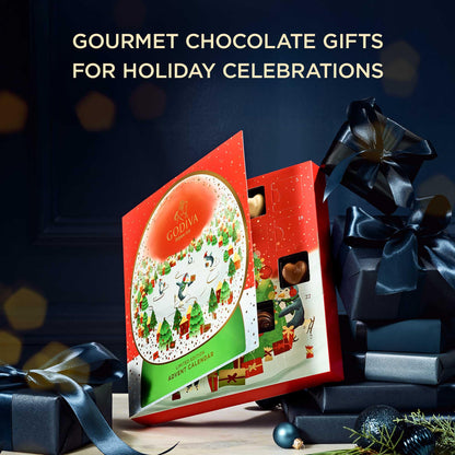 Chocolate gift box by Godiva - holiday collection