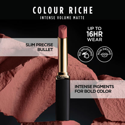 L'Oreal Paris lip color — intense volume matte finish lipstick