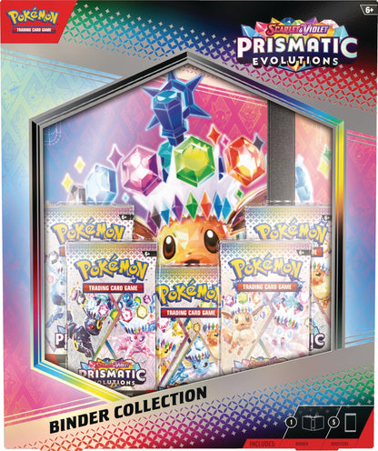 Pokemon TCG display album — Scarlet & Violet prismatic evolutions collection
