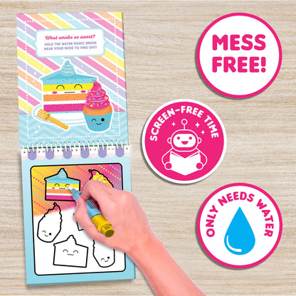 Art and craft kit — scented reusable water reveal activity books by Scentco