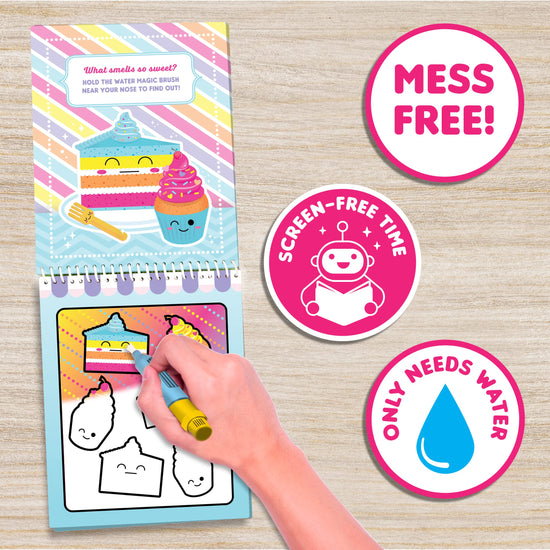 Art and craft kit — scented reusable water reveal activity books by Scentco