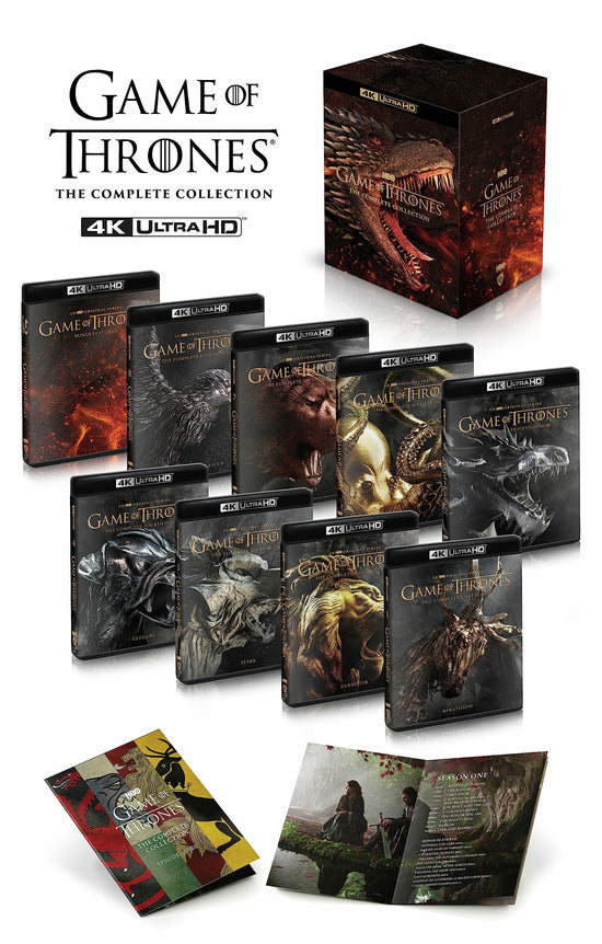 Game of Thrones - The complete collection on 4K UHD