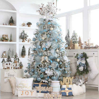 Sea Team hanging ornament — shatterproof clear plastic with delicate decorations