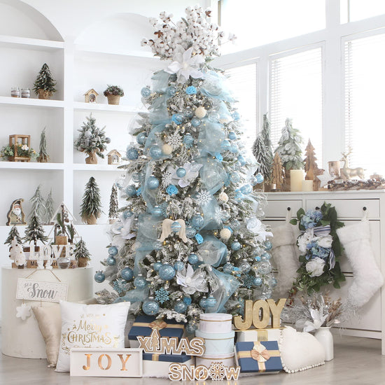 Sea Team hanging ornament — shatterproof clear plastic with delicate decorations