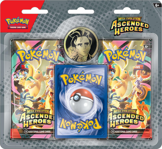 Board game — Pokemon TCG Mega Evolution: Ascended Heroes 2-pack blister with random promo card