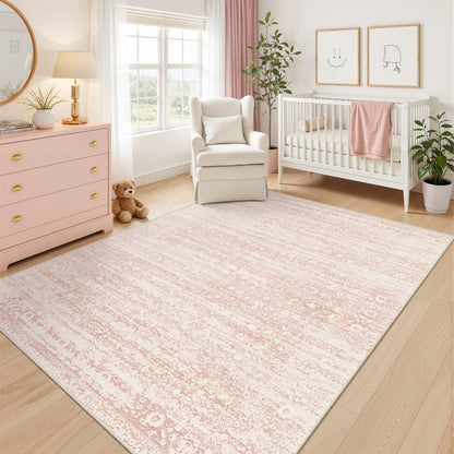Soalmost area rug — anti slip washable design