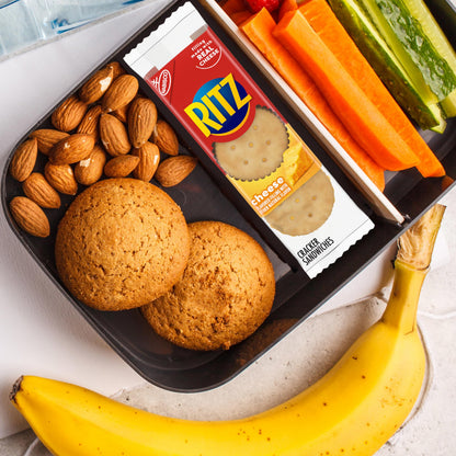 RITZ cheese sandwich crackers — lunch snack packs, 48 count pack