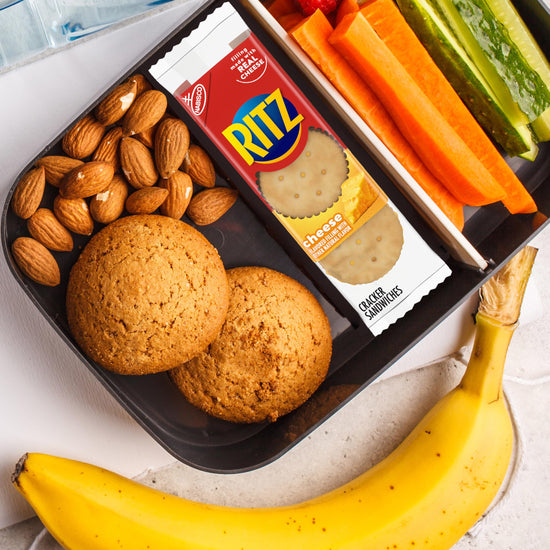 RITZ cheese sandwich crackers — lunch snack packs, 48 count pack