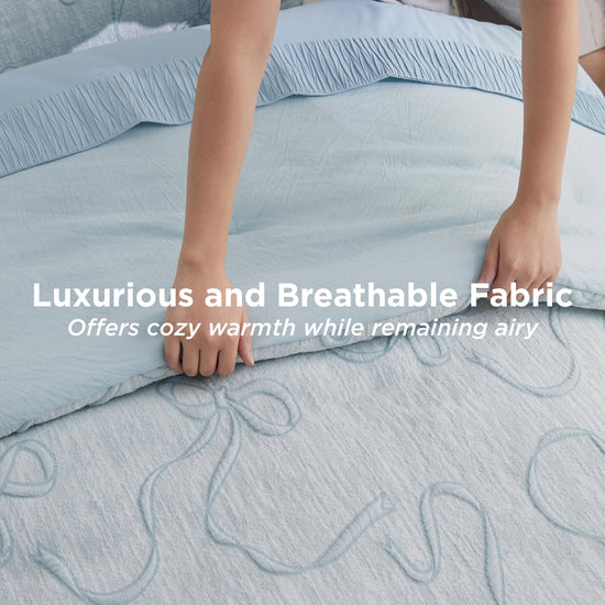 Bedsure jacquard comforter set — 2-3 piece bedding set