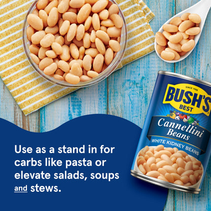 Cannellini beans - creamy texture.