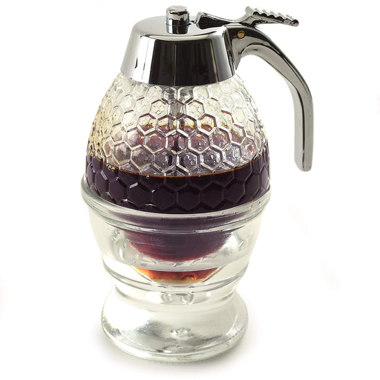 Norpro honey/syrup dispenser — easy pour design