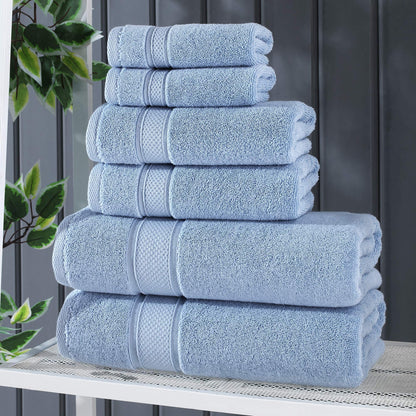 NOVA towel set — luxury Turkish linen for hotel quality bathrooms
