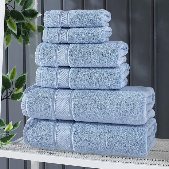 NOVA towel set — luxury Turkish linen for hotel quality bathrooms