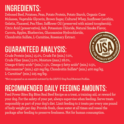 Dog treats — power bites from the brand Power Bites