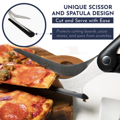 Loftern wheel cutter — Non-stick stainless steel with firm grip base