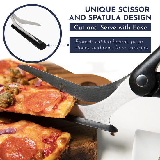 Loftern wheel cutter — Non-stick stainless steel with firm grip base