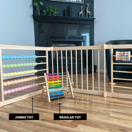 ZETY playard — foldable design with door panel and built-in toys, CPC certified and SGS tested