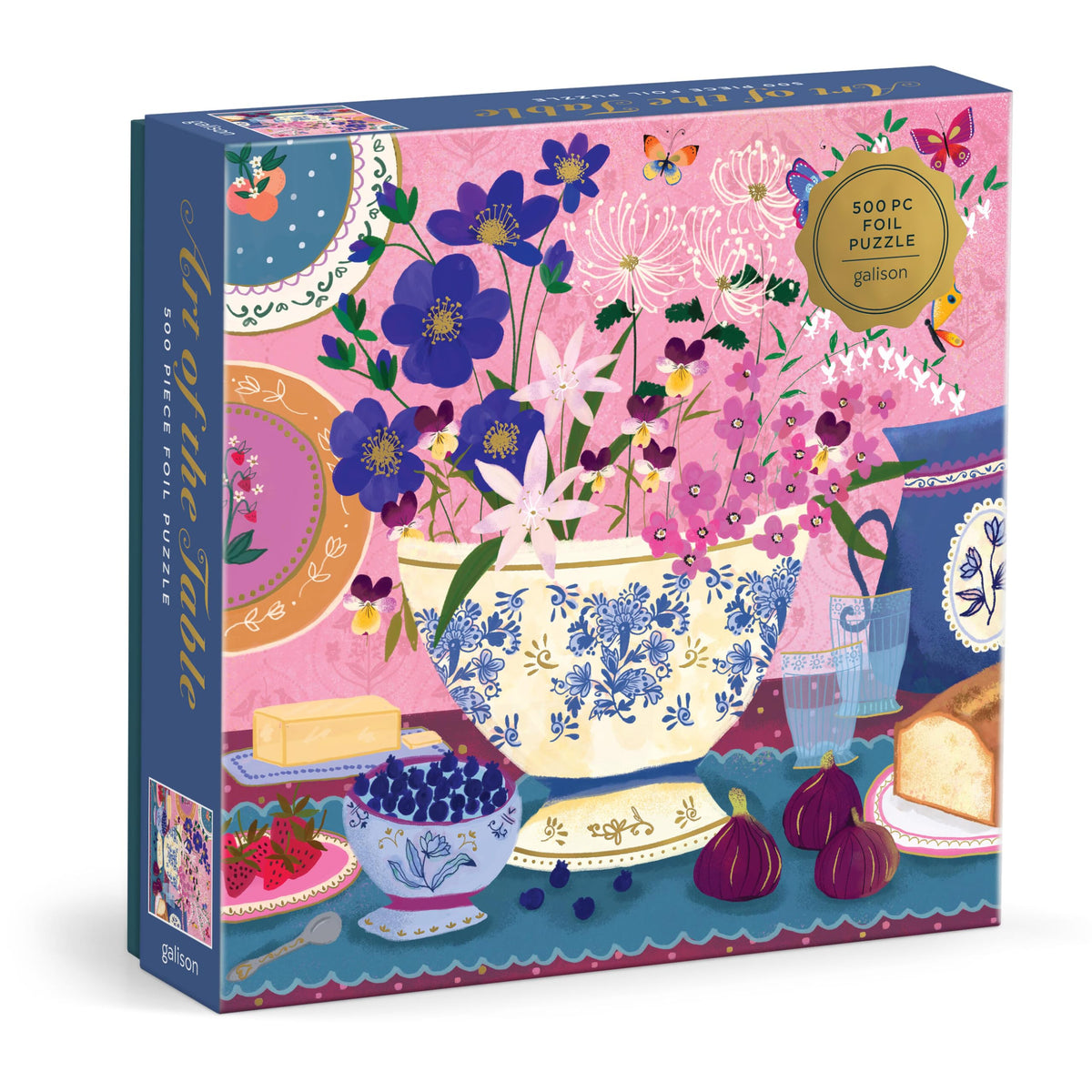 Galison puzzles - toy sets with unique designs and themes.