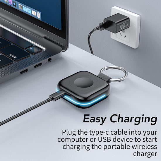 Charging adapter — Wireless magnetic charger for Apple Watch 1200mAh power bank