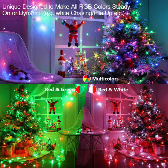 Brizled string lights — RGB color changing design