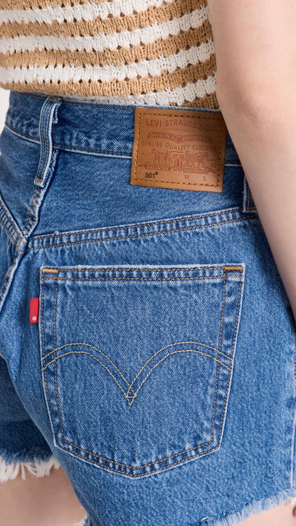 Levi's women's 501 original shorts in plus sizes available