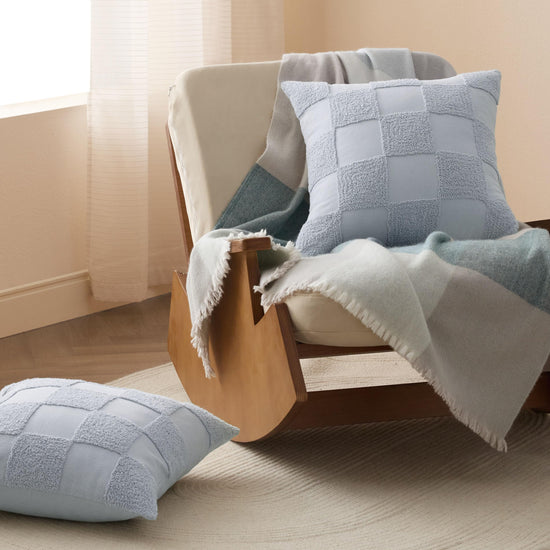 Decorative pillow cover — 100% cotton tufted design by Bedsure 20x20