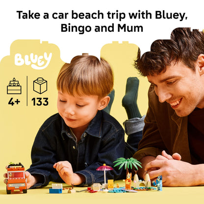 LEGO Bluey building block set — Includes Bluey, Bingo, and Mum minifigures