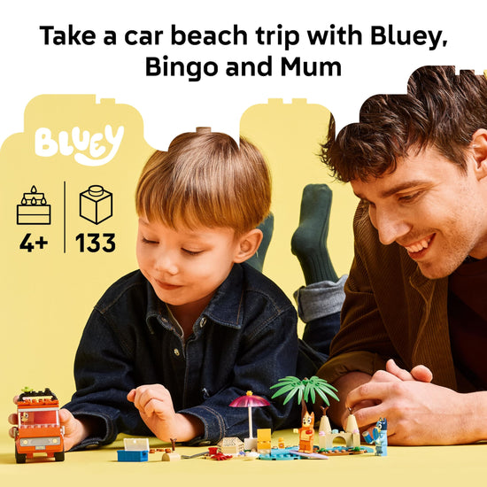 LEGO Bluey building block set — Includes Bluey, Bingo, and Mum minifigures