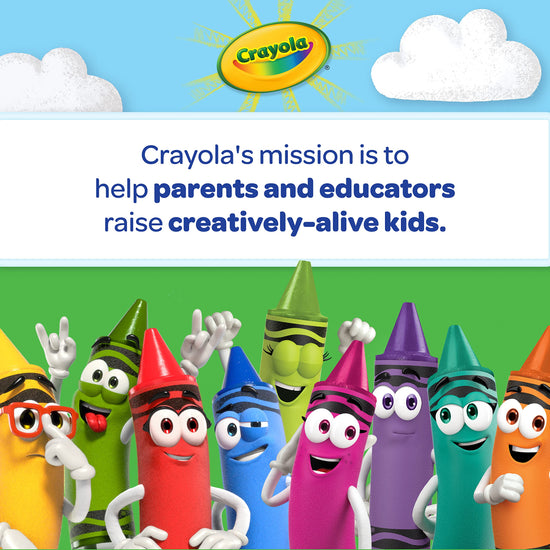 Crayola egg crayons — large size for toddlers and young children, 12 count