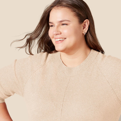 Sweater — Soft touch long-sleeve crewneck from Amazon Essentials