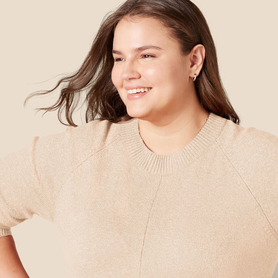 Sweater — Soft touch long-sleeve crewneck from Amazon Essentials