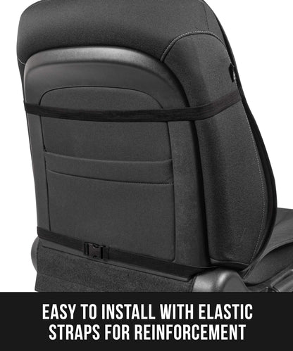 BDK vehicle seat cover — EasyFit design with integrated headrest cover