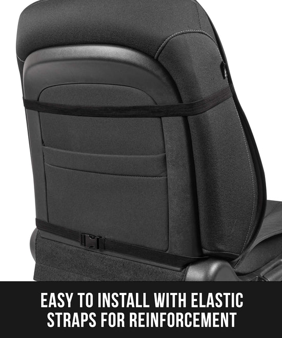 BDK vehicle seat cover — EasyFit design with integrated headrest cover