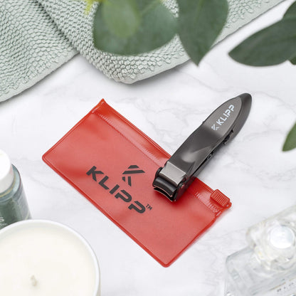 Nail clippers - KLIPP heavy duty self-collecting nail cutter with ergonomic lever