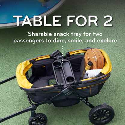 Evenflo Pivot Xplore stroller wagon — all-terrain capability